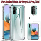 Redmi Note10 Pro чехол силиконовый чехол на редми нот 10 11 про противоударн чехлы Xiaomi Redmi Note 11 Pro 5G прозрачный чохол