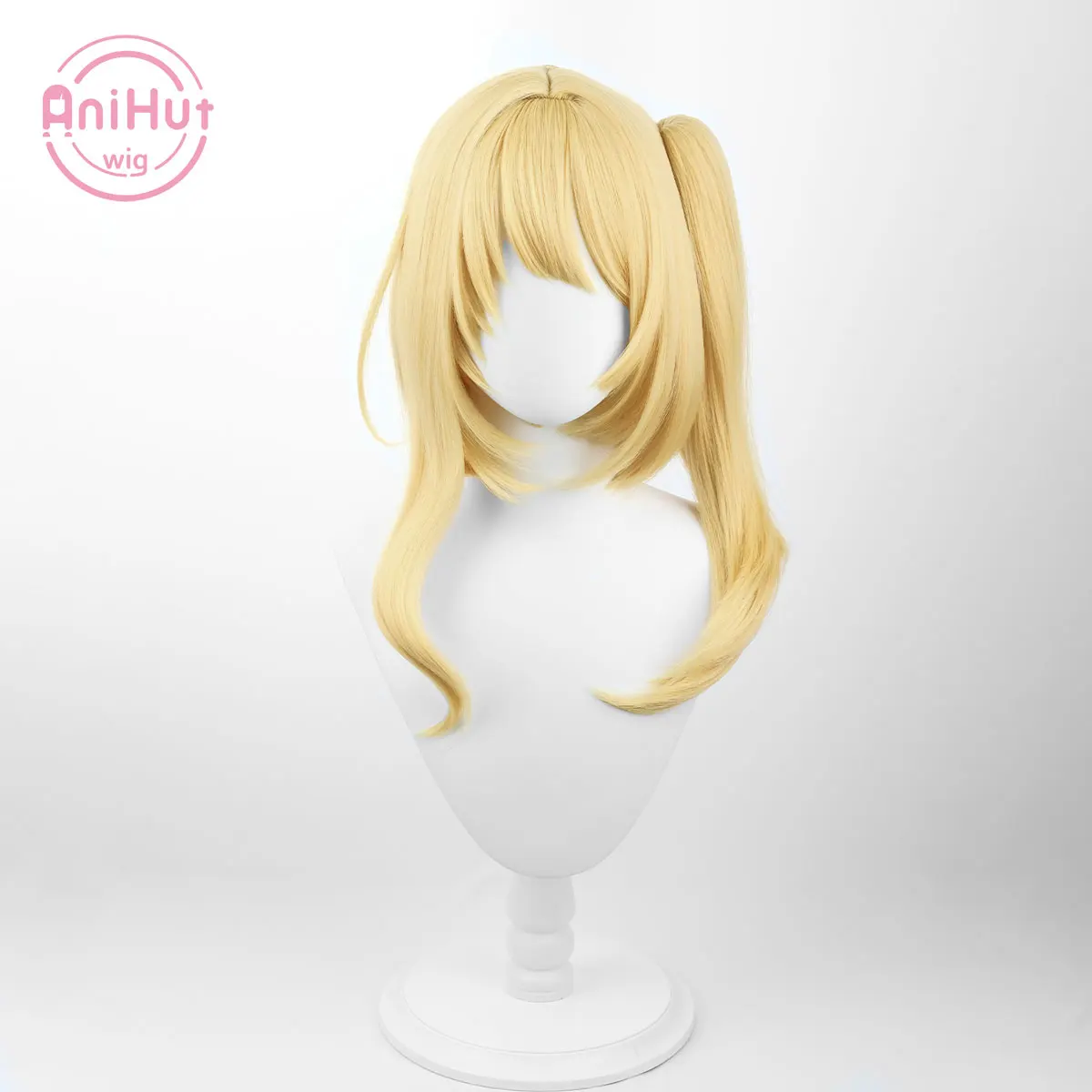 Фото 【AniHut】Tanga Ibuki Golden Косплей Парик Синий Архив Прямые термостойкие синтетические волосы Танга Ибуки №2