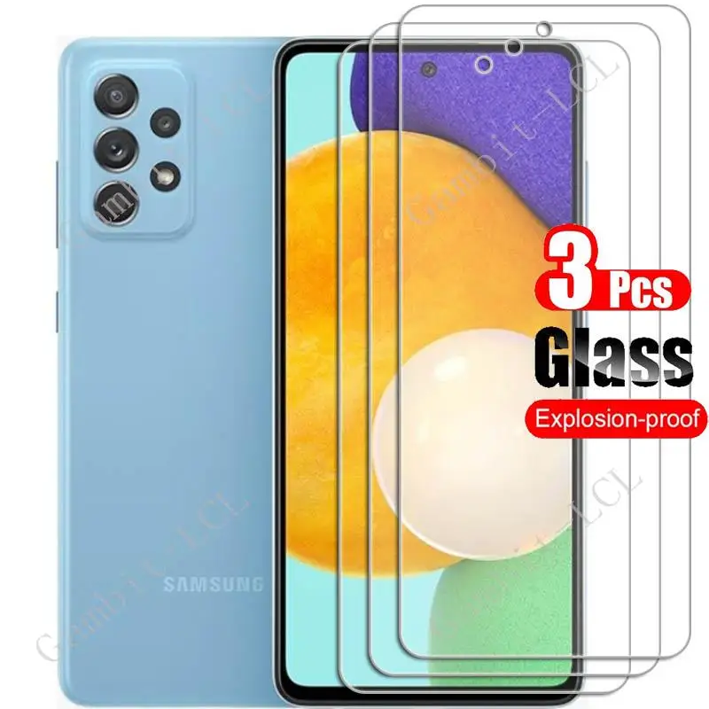 1-3 шт. закаленное стекло для Samsung Galaxy A52s 5G защитная пленка на GalaxyA52 A52 4G A 52 A528B A526 Защитная крышка для экрана