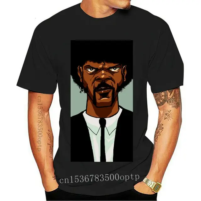 pulp fiction black t shirt