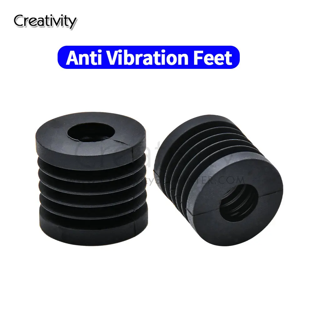 

For Bambu Lab X1/X1 Carbon Anti Vibration Feet Anti-slip Dust-proof Rubber Foot Pad Fit bamboo lab Bambulabs P1P P1S 3D Printer