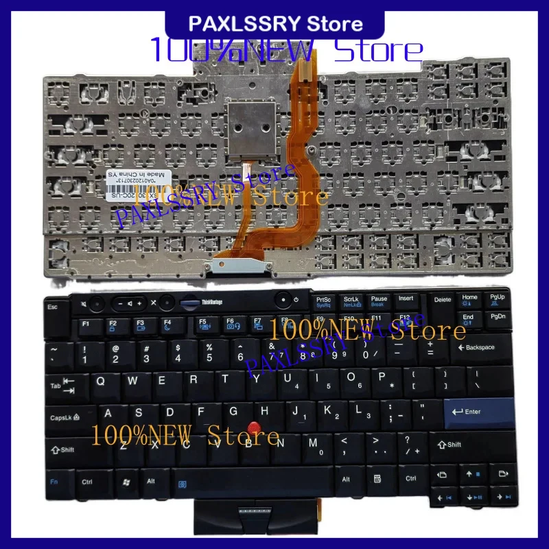 Фото Клавиатура для ноутбуков ThinkPad T410, T410S, T420, T420S, X220, X220I, X220S, X220T, T510, T520, W510, W520 (американская раскладка) №5