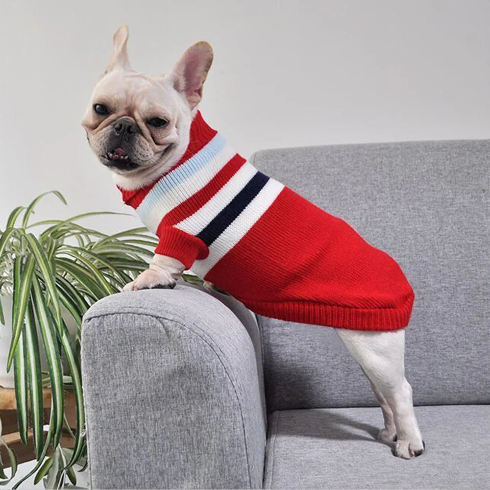 

Cute Pet Cat Dog Sweater Clothes for Small Dogs Puppy Knitted Hoodies Coat Winter Warm Pet Clothing for Dogs Cats Chihuahua Pug