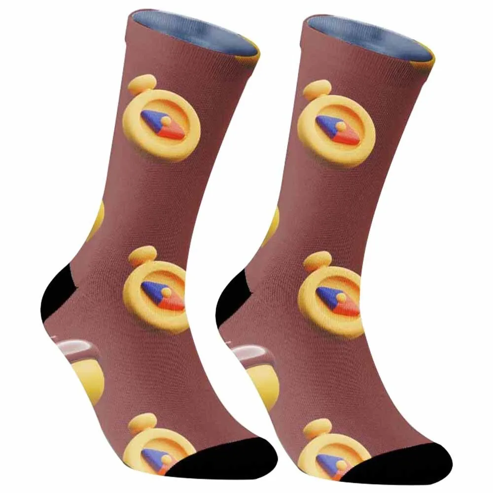 Новинка 2024 креативные трендовые милые забавные носки в стиле ретро с героями