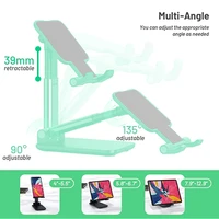 stable and non slip desktop phone holder cradle dock cell phone stand for desk dropship
