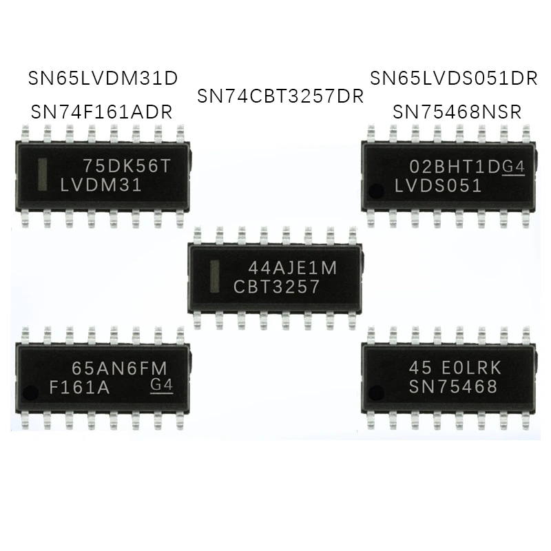 

1PCS SN65LVDM31D SN74F161ADR SN65LVDS051/SN74CBT3257DR SN75468NSR