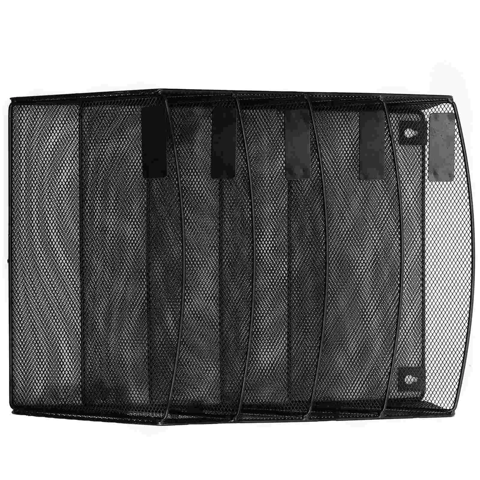 

File Storage Rack Bookshelves Office Wall Hanging Organizer Display Stand Magazine Wall-mounted Holder