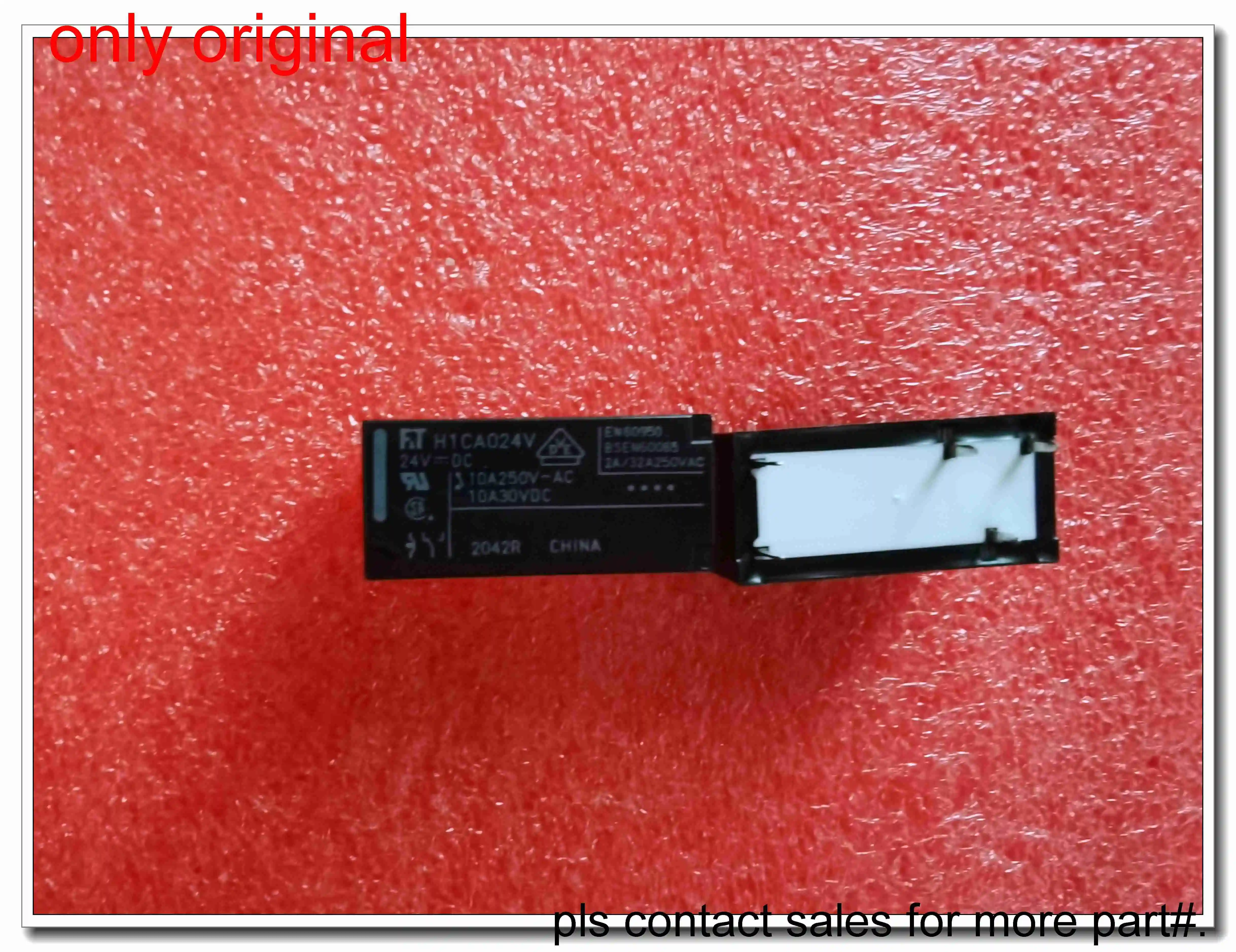 

Supply FTR-H1CA024V Power relay 10A, one open and one close, straight plug 5-pin DIP