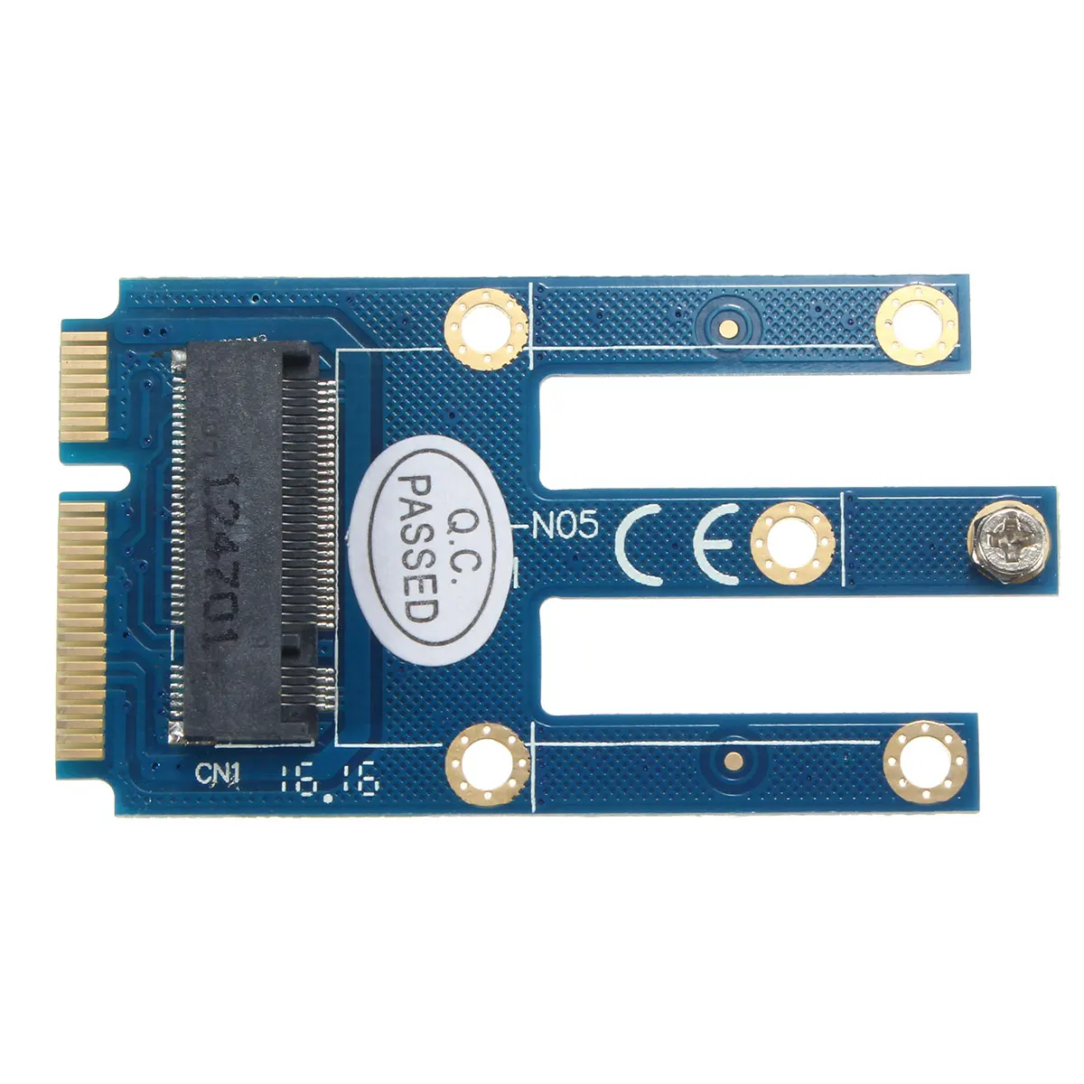 

Mini PCI-E to NGFF Adapter For M.2 Wifi bluetooth Intel 7260NGW LTE WWAN 3G cards