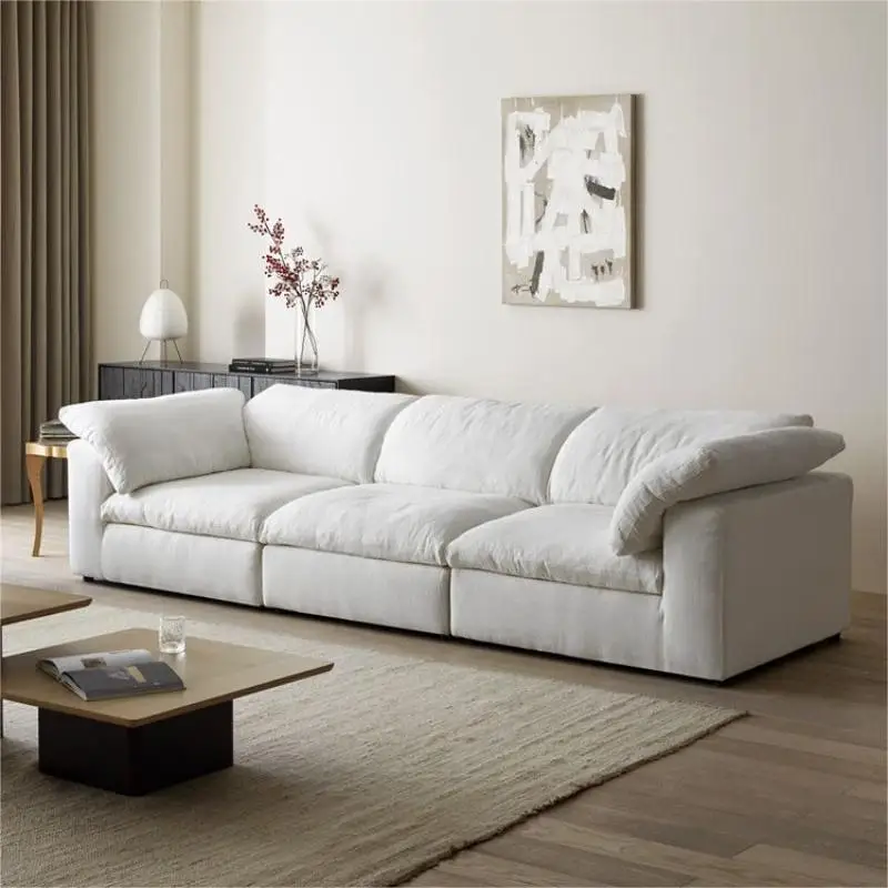 

Белый диван в стиле бохо для гостиной, Современный дизайнерский симпатичный мобильный напольный мягкий стул для чтения, мебель для гостиной