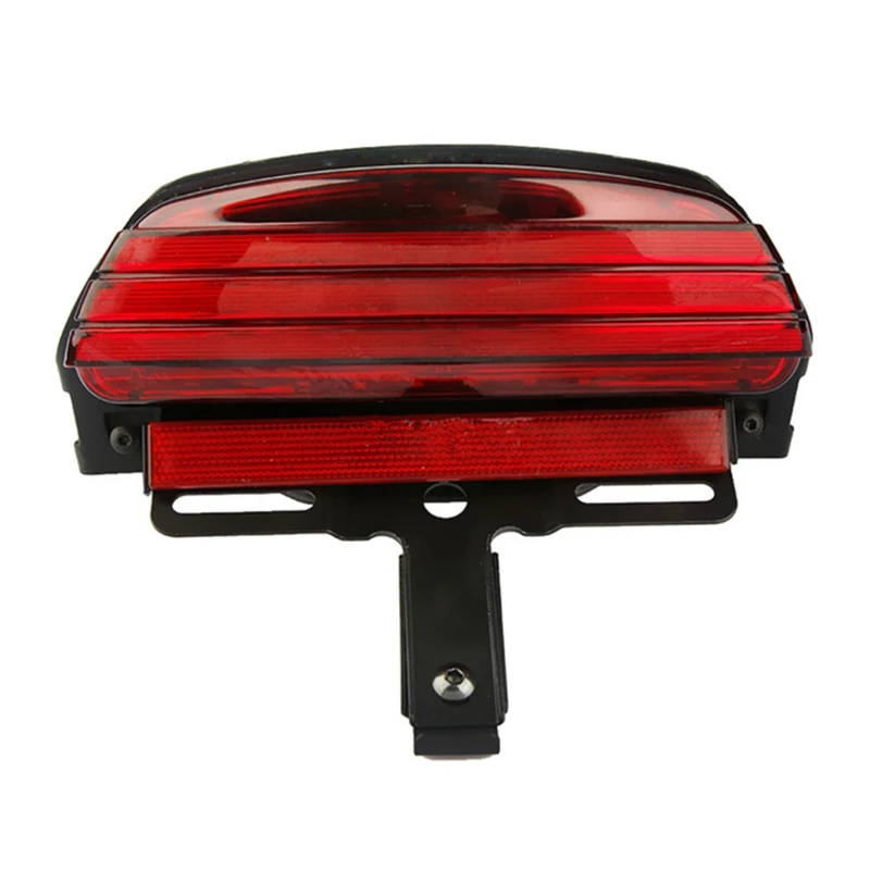 Motorcycle Three Bar Fender LED Tail Light Brake Light For  Softtail Dinah Fatty Series Models 2008-