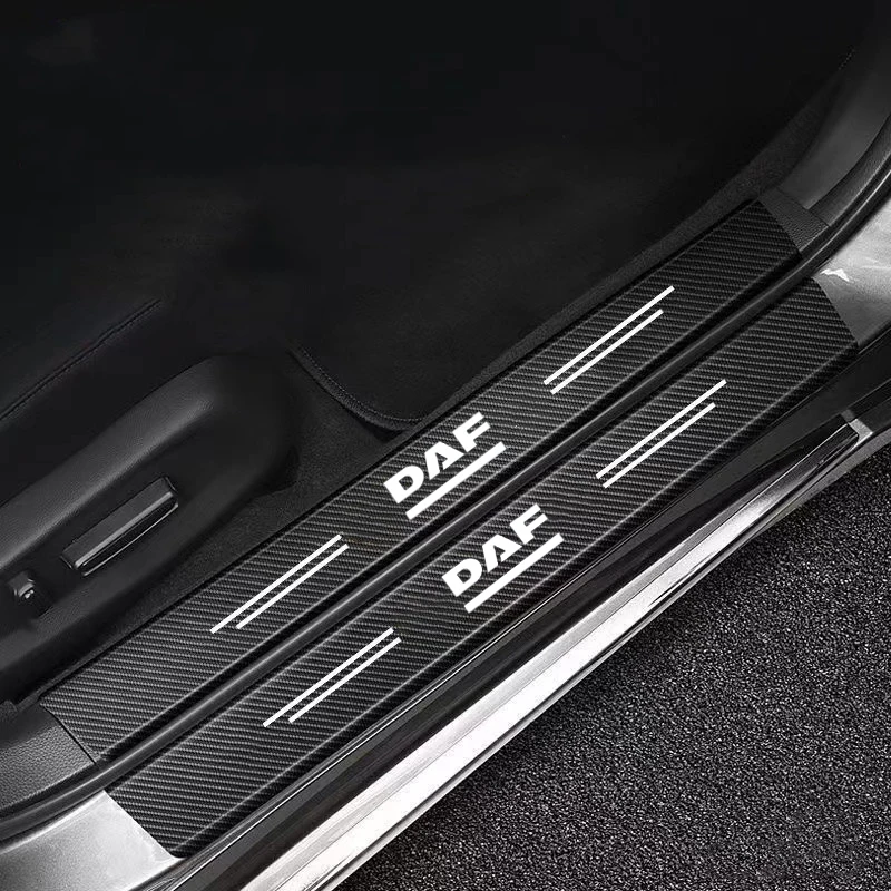 

Car Door Sill Threshold Plate Decals Stickers for DAF Car XF 95 105 Auto Styling Car Accessories