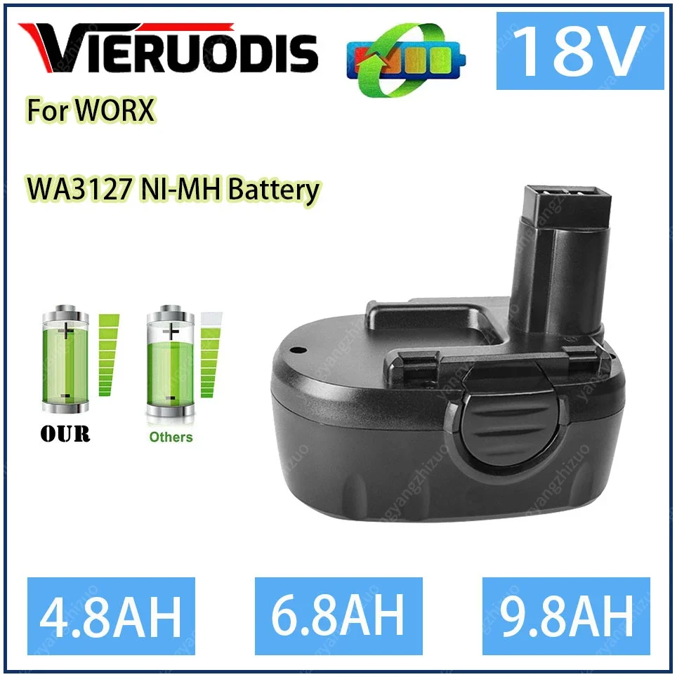 Аккумулятор для WORX WA3127 18 В Ni-MH 4 8 Ач 6 9