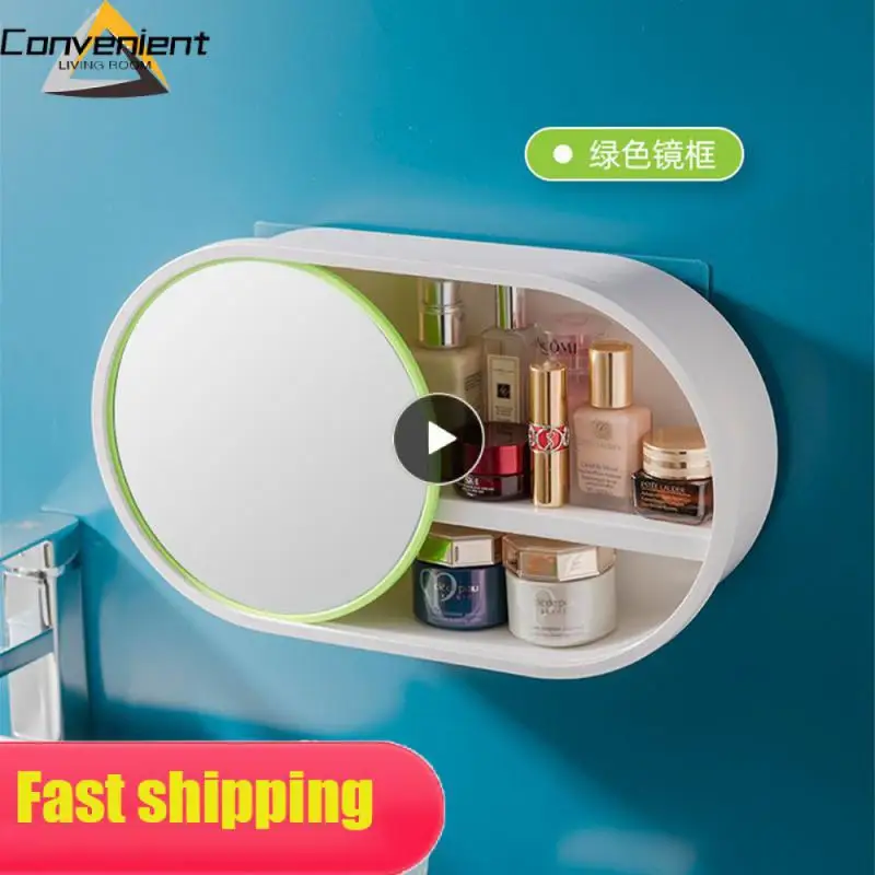 

Skin Care Products Dressing Table Storage Box Wall-mounted Storage Rack Cosmetics Storage Multifunctional Table Storage Rack