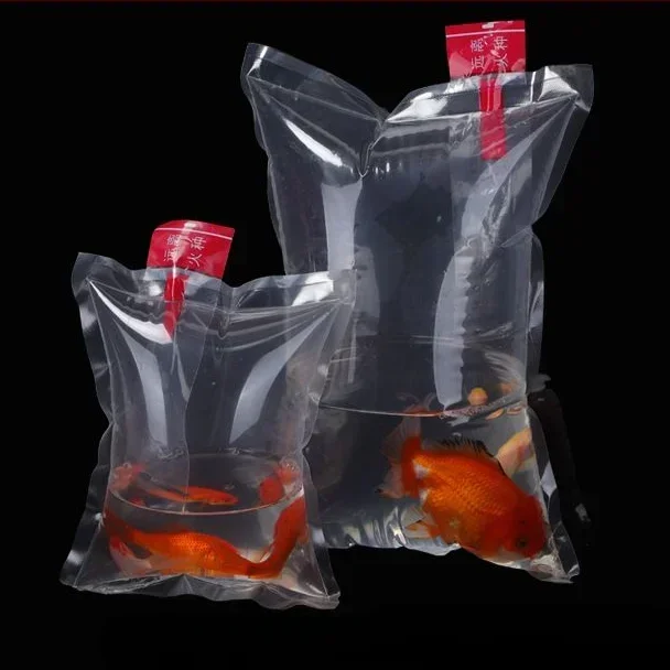 50 шт. надувная упаковочная сумка для аквариума живой рыба декоративная упаковка