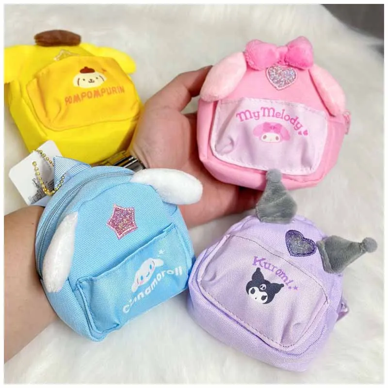 

Sanrioed My Melody Cinnamoroll Kuromi Purin Dog аниме мультяшный креативный чехол на запястье кавайная милая плюшевая кукла
