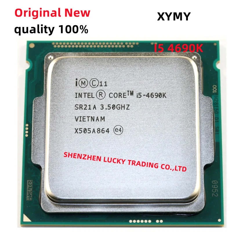 

Intel Core i5 4690K 3.5GHz 6MB Socket LGA 1150 Quad-Core CPU Processor I5-4690K SR21A