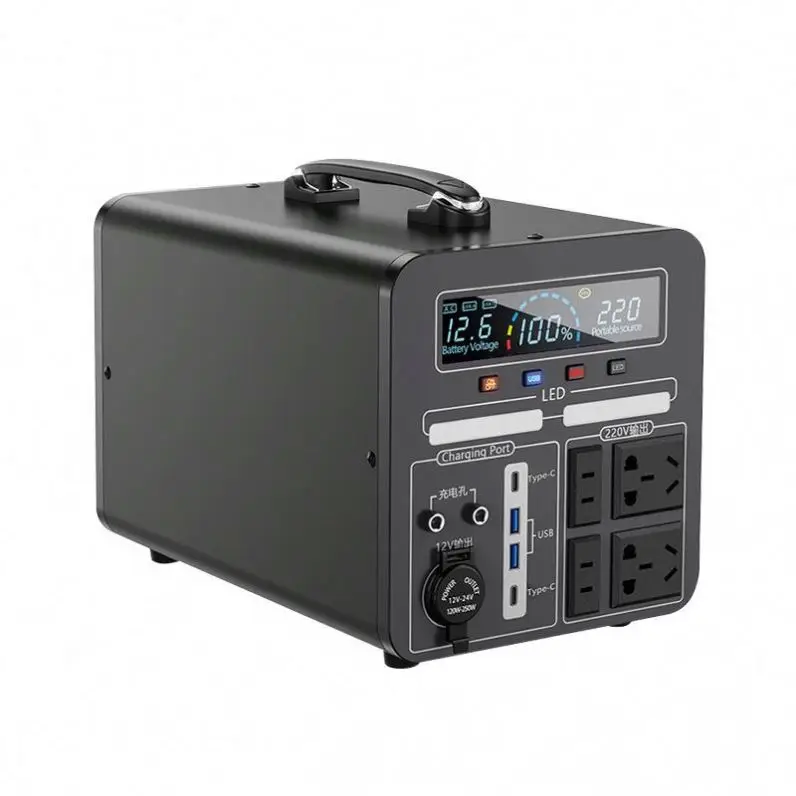 

Портативный генератор солнечной энергии для внешнего аккумулятора 1200 Вт