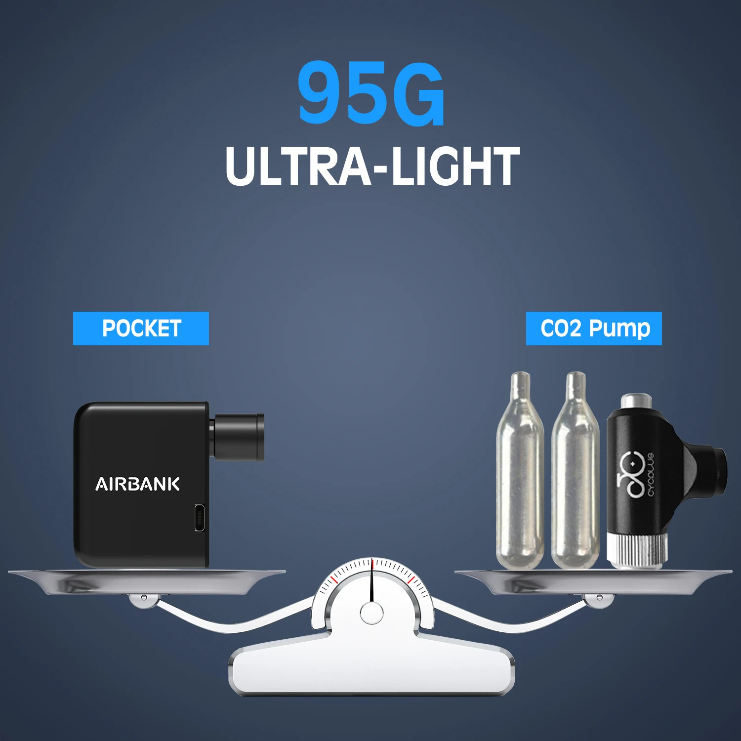 AIRBANK AS1 Электрический мини-насос 100psi велосипедные аксессуары портативный