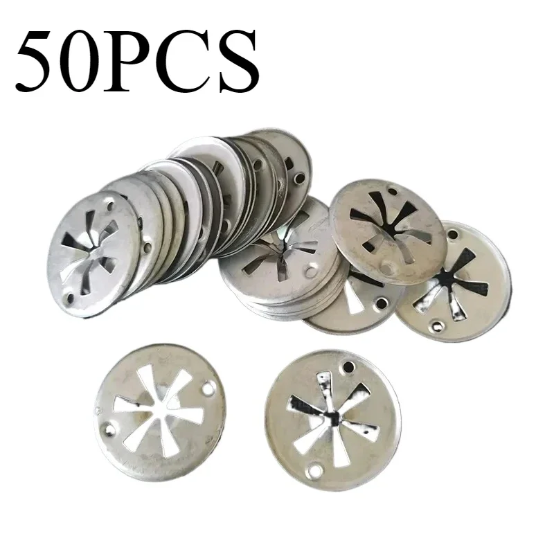 

20/50 шт. изоляционная прокладка двигателя автомобиля, огнестойкая крышка, металлическая пряжка, железный лист для Volkswagen Audi Ford, передний бампер под фиксированным