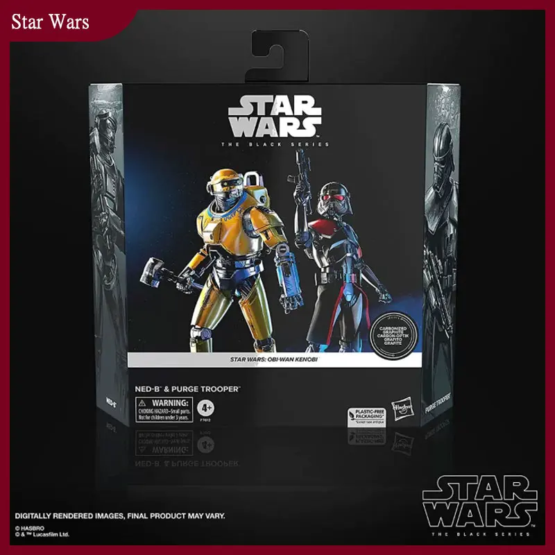 

Star Wars The Black Series Ned-B & Purge Trooper Obi-Wan Kenobi 6-Inch Collectible Action Figures Carbonized 2-Pack Pre-Sell