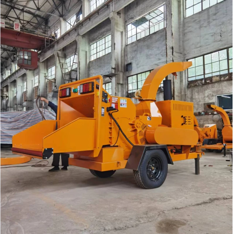 Мобильный измельчитель ветвей дерева большой емкости опилок экологически