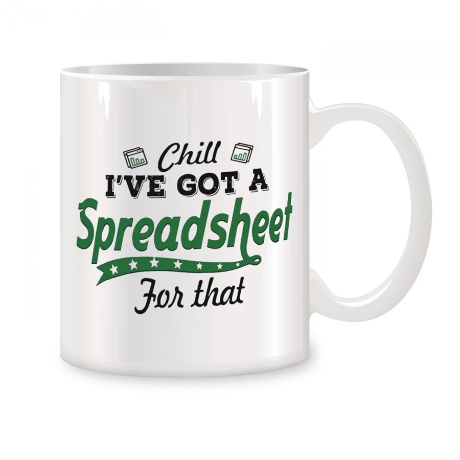 Чит-лист Excel Напечатанные Кружки для главного бизнеса подарок сотрудников