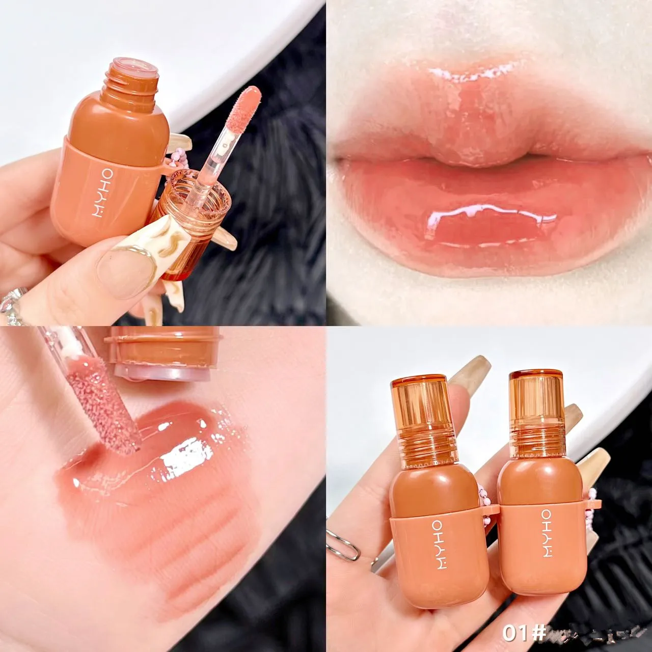 Матовый Блеск Для Губ В Форме Тыквы Nu Телесного Цвета Долговечный Увлажняющий