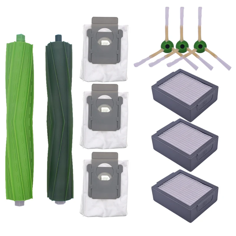 

Набор щеток для пылесоса Irobot Roomba I7 E5 E6 A, фильтр НЕРА, аксессуары для пылесоса, круглые боковые насадки для робота