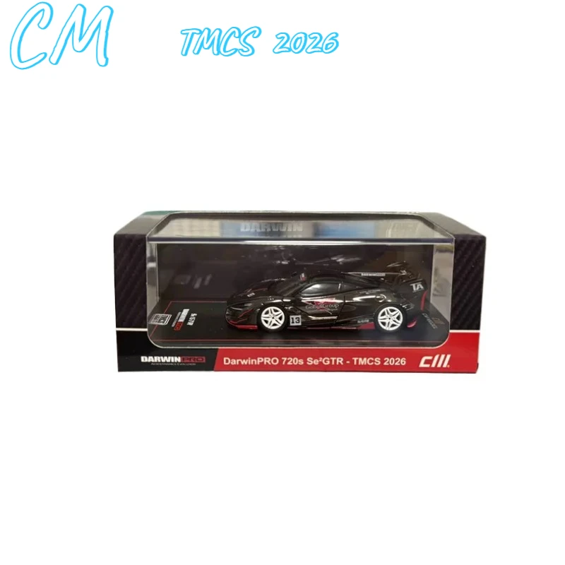 Фото Модель 2026 TMCS CM 1:64 из сплава, имитирующая микроавтомобиль Darwin McLaren 720 Sebastian - коллекционный предмет - статуэтка для взрослых - подарок для мальчика №1