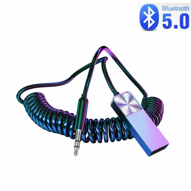 

Новинка 2022, приемник Bluetooth 5,0, разъем 3,5 мм, AUX, музыкальный аудио адаптер, BT, беспроводной автомобильный передатчик Bluetooth, автомобильные компл...