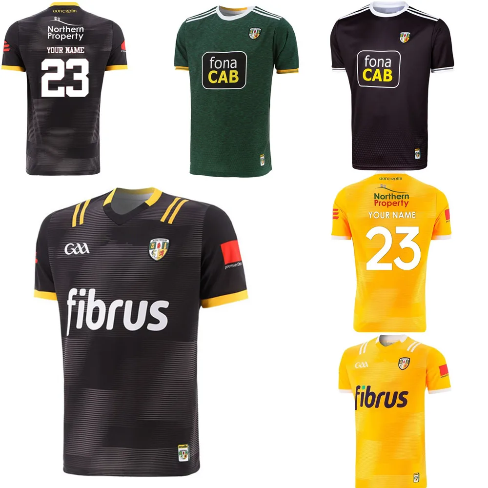

2023 Antrim GAA Home Джерси 2023/24 Ирландия ANTRIM обучение Регби Джерси размер S--5XL