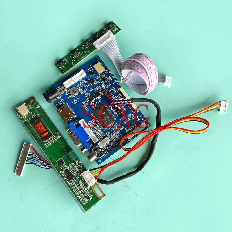 

For LP141WX1-TL01/TL02/TL03/TL06 Laptop Display Screen Driver Board AV VGA HDMI-Compatible 1280*800 14.1" 1CCFL Kit LVDS 30 Pin