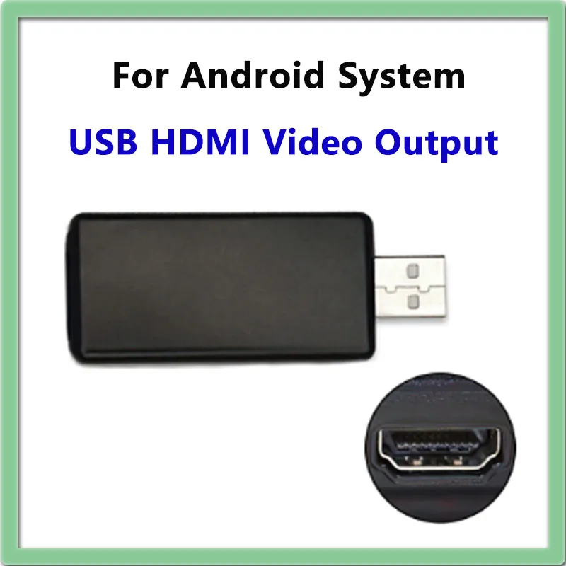 

Интерфейс адаптера видеовыхода USB3.0 к HDMI Подключение к мультимедийному плееру Android и ТВ-плеера
