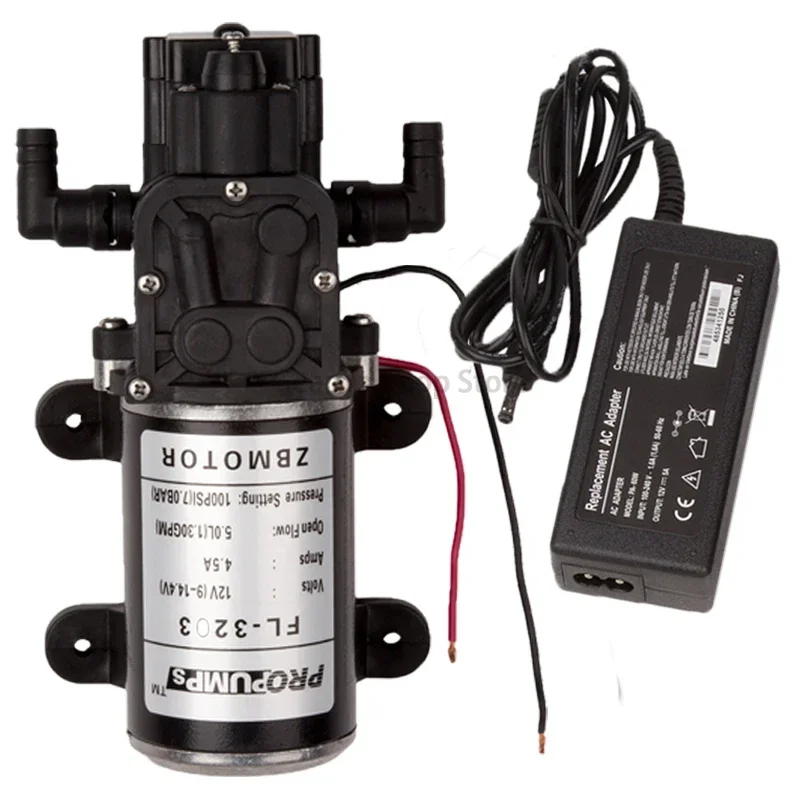 Водяной насос FL-3203 бытовая вода мембранный высокого давления