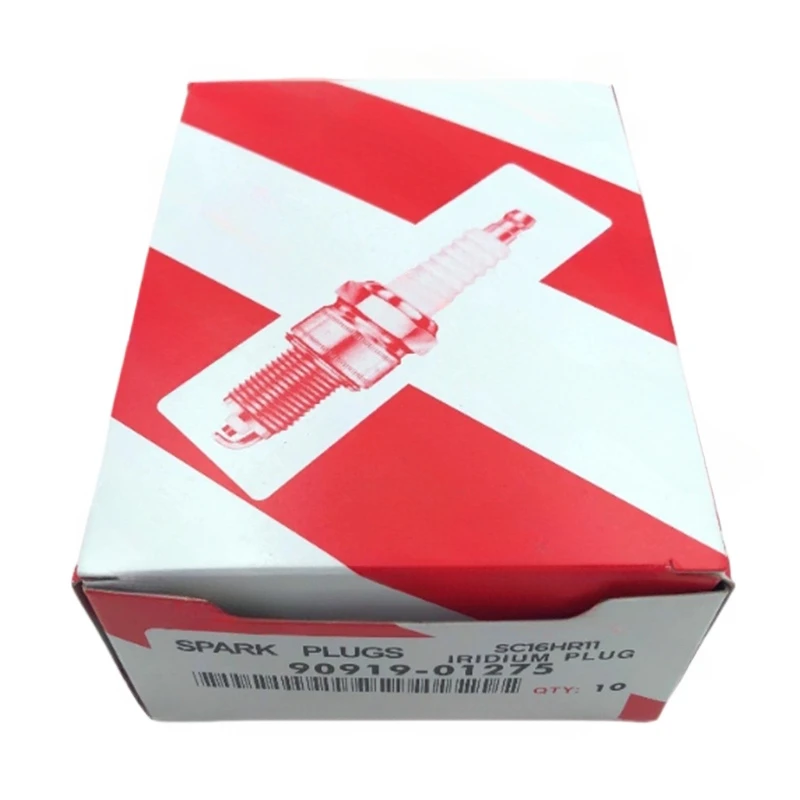 

4 шт. 90919-01275 SC16HR11 Иридиевая свеча зажигания для Toyota Corolla Prius Matrix Lexus Yaris 267700 -8300 9091901275 SC16HR-11