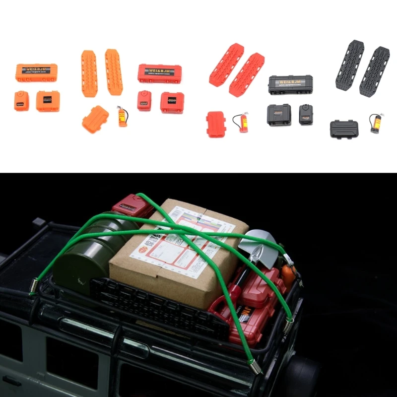 

1/18 гусеничный автомобиль украшение моделирование декор восстановление доска масляный барабан для TRX4M