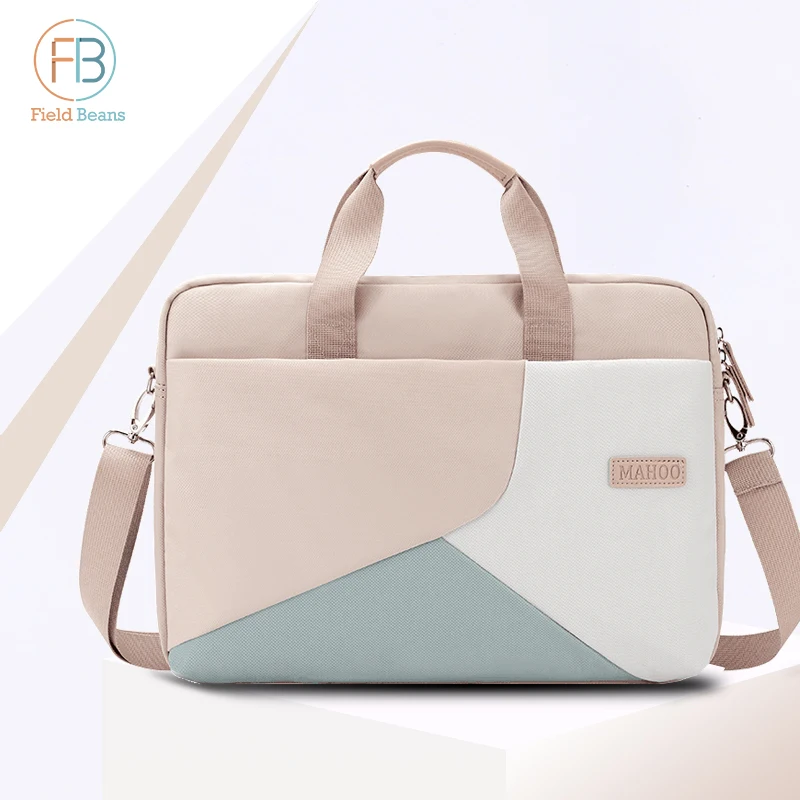 

Fashion Laptop Bag Sleeve Case 13.3 14 inch PU Material Notebook Bag For Macbook Xiaomi Dell Huawei Unisex Handbag Briefcase