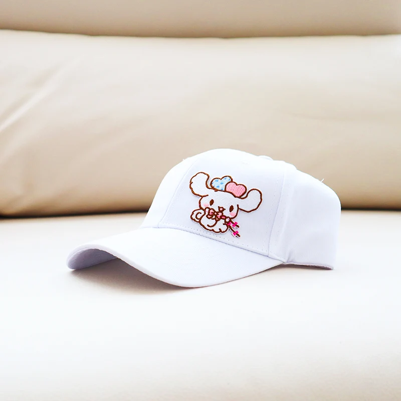 

Anime Sanrio Hat Baseball Cap Kuromi Cinnamoroll Leisure Sports Accessories Cute Kawaii Peaked Cap Sunscreen Sunshade Girls Gift