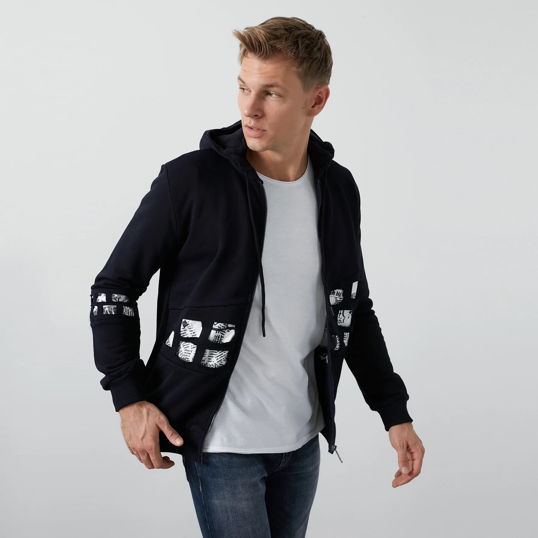 Мужские толстовки с капюшоном Buratti свитшоты длинным рукавом и 5624028 W0|Мужские