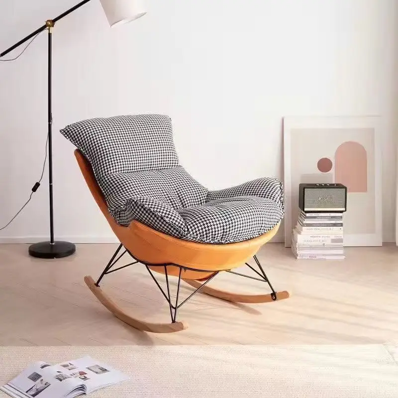 

Modern Chairs Recliner Lazy Nordic Chairs Library Single Sofa Floor Luxury Office Poltronas Para Sala Home Furniture LQQ40XP