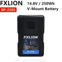 fxlion bp 250s 14 8v 250wh v mount battery usb a d tap and 2 1pin socket a 5 level power indicator for camera ligh battery