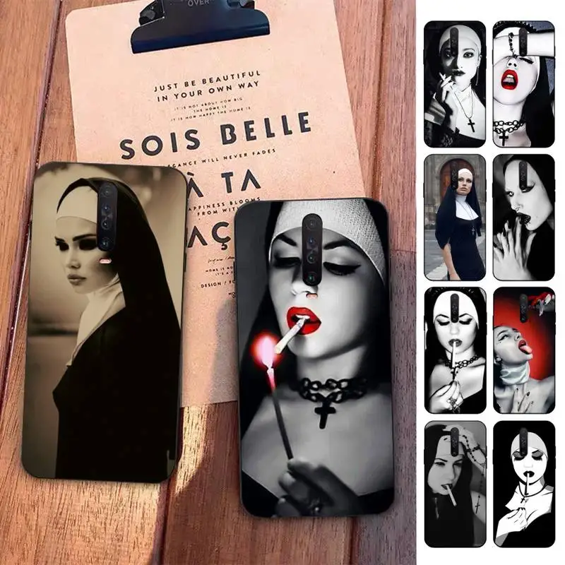 

Sister Nun Phone Case For Redmi 9 5 S2 K30pro Silicone Fundas for Redmi 8 7 7A note 5 5A