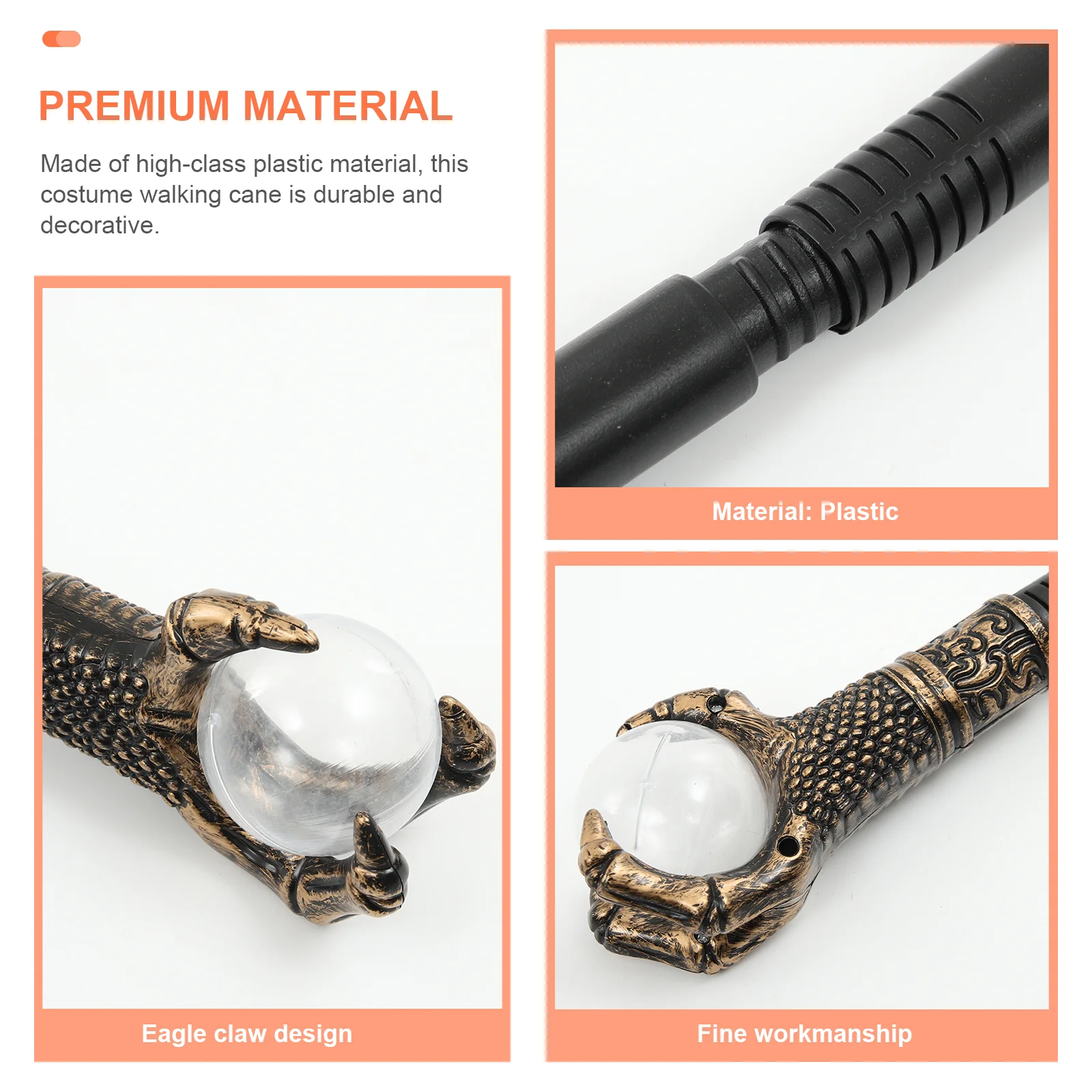 Пластиковая трость для косплея