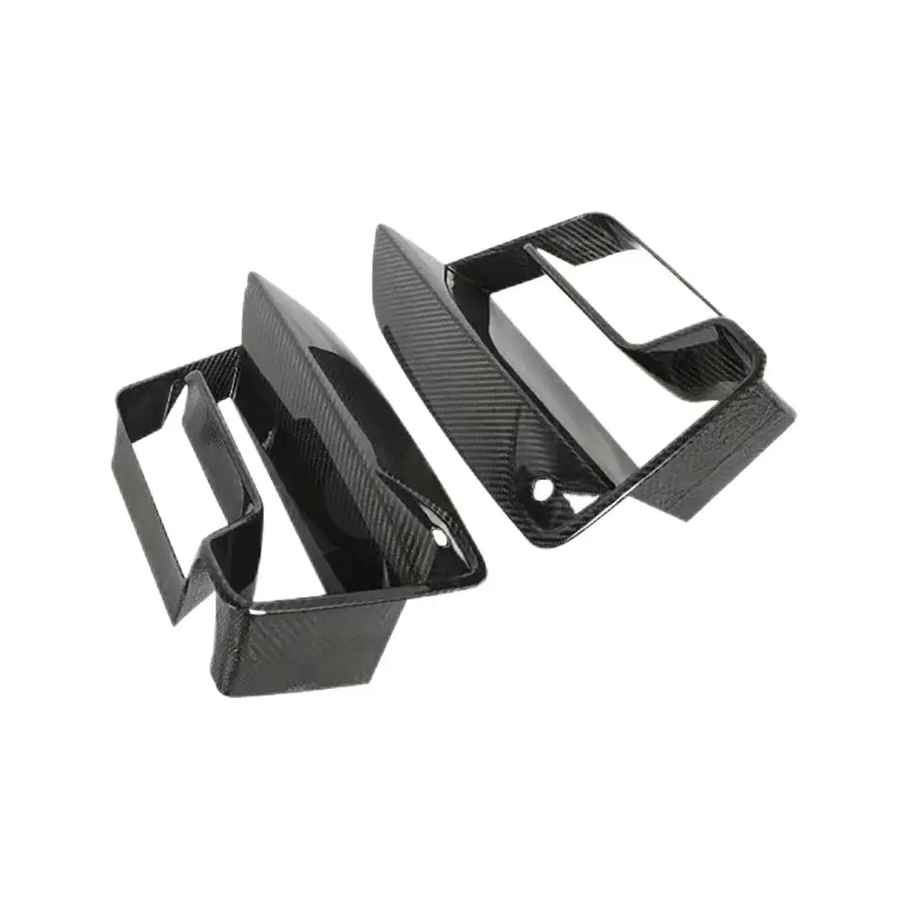 Спортивный передний бампер из углеродного волокна для вентиляционных отверстий