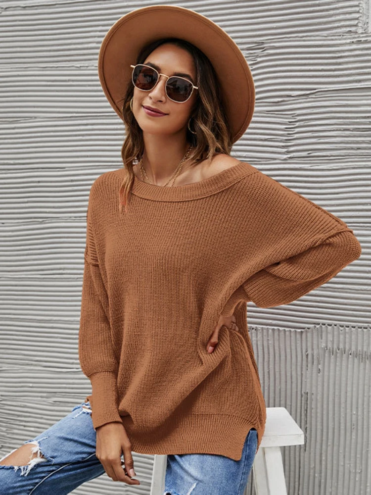 

Autumn Winter New Women's Loose Sweaters Korean Fashion Pullover Sweater Women Long Sleeve Top Fashion Tops 2022 Women Clothing