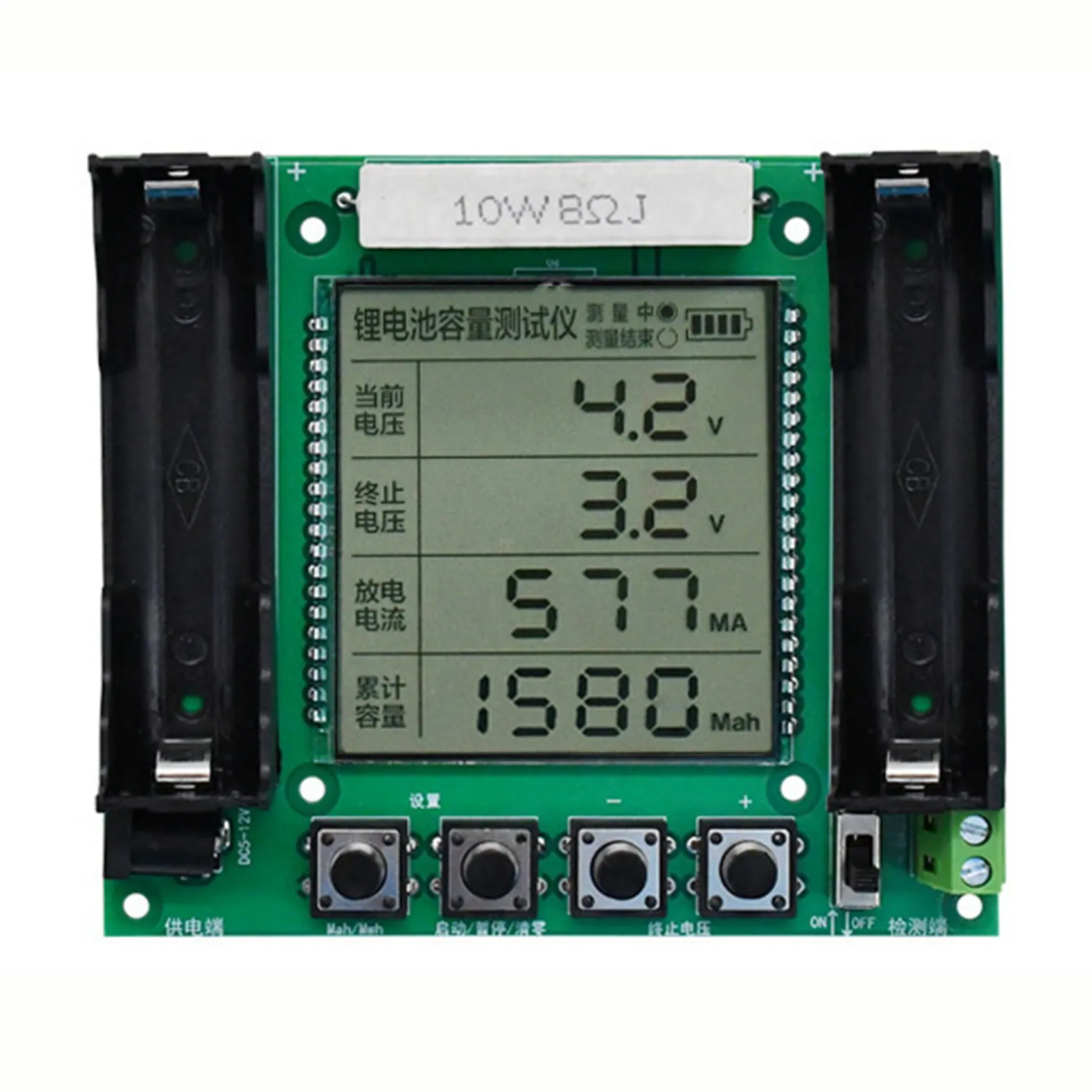 

XH-M239 18650 модуль тестера емкости литиевой батареи с ЖК-дисплеем MaH/MwH высокоточный инструмент для измерения