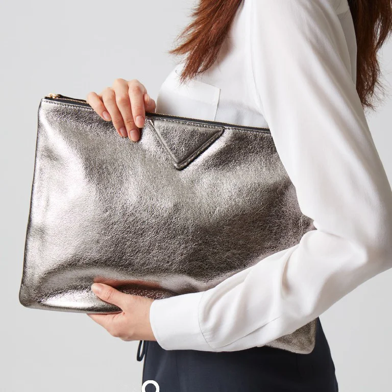 

Fashion Women Clutches Oversized PU Leather Envelope Clutch Bag Solid Large Purse Shiny Evening Party Bags