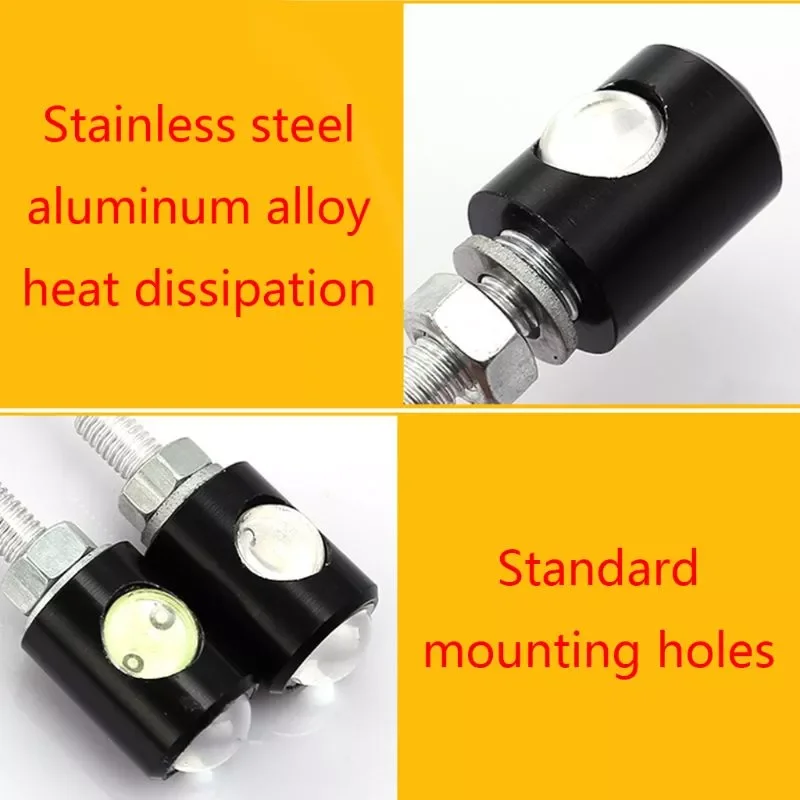 

1Pair Universal Motorcycle LED Mini Turn Signal Eagle Eye Shape Turn Indicators