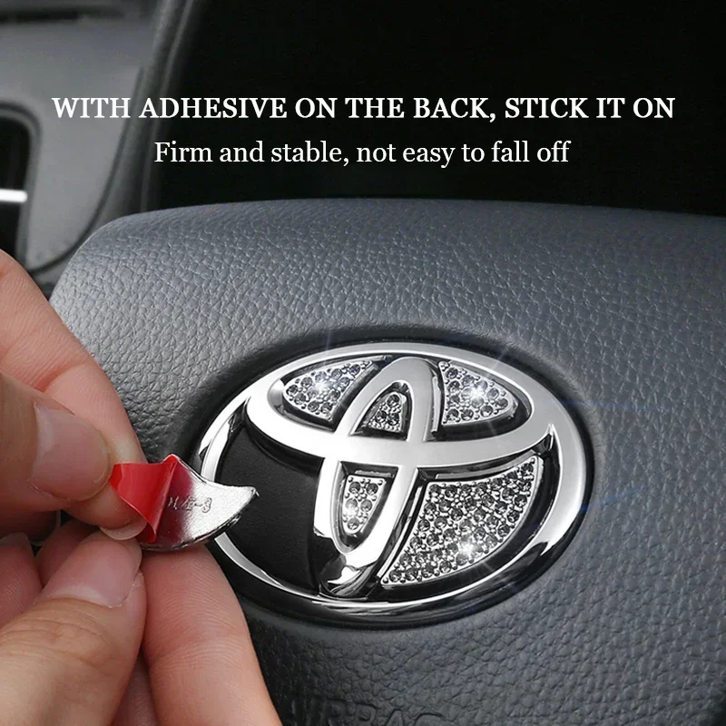 1 шт. автомобильная наклейка на руль для Toyota Chr Auris Raize Rav4 Yaris Cross Corolla